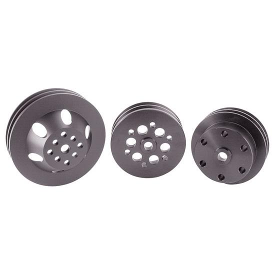 S/B Chevy Billet Aluminum Reduction Pulleys