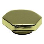 Hex Brass Radiator Cap, 7 lbs