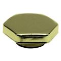Hex Brass Radiator Cap, 15 Lbs.