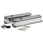1987-Up Small Block Chevy Valve Covers, Ball Milled