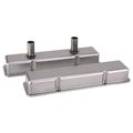 Speedway Small Block Chevy Short Valve Covers w/ Breather Tubes