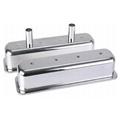 Small Block Chevy Tall Aluminum Centerbolt Valve Covers, Polished