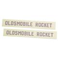 Oldsmobile Rocket Valve Cover Decal Set