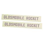 Technostalgia 2001 Oldsmobile Rocket Valve Cover Decal Set