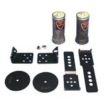 RideTech 19002002 Universal Rear Air Ride Kit-2.5 Inch Leaf Springs