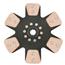 Ace Mfg. 10-1/2 Inch Metallic Clutch Disc, Solid Hub, 1-1/8 Inch 10-Spline Ace Mfg. 10-1/2 Inch Metallic Clutch Disc, Solid Hub, 1-1/8 Inch 10-Spline