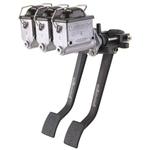 Wilwood Reverse Swing Triple Master Cylinder Pedal, 6.2:1