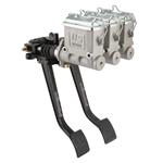 US Brake Tri Reverse Mount Master Cylinder Pedal Assembly, 5.1:1