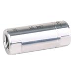 Speedway Drum Brake Residual Valve, 10 PSI, Polished