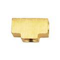 3/8 Inch-24 IFF Each Port, Plain Adapter Tee