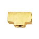3/8 Inch-24 IFF Each Port, Plain Adapter Tee