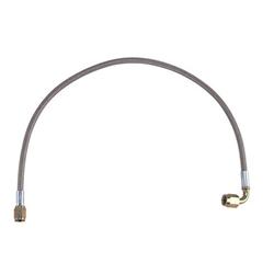 Stainless 12 Inch Brake Line with 90 Degree End