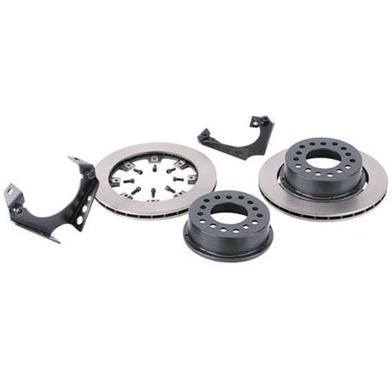 Basic Weld-On Rear Disc Brake Kit for 1969-77 GM Caliper, 1.96 In BS Basic Weld-On Rear Disc Brake Kit for 1969-77 GM Caliper, 1.96 In BS