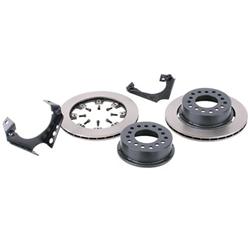 Basic Weld-On Rear Disc Brake Kit for 1969-77 GM Caliper, 3 Inch Backspace