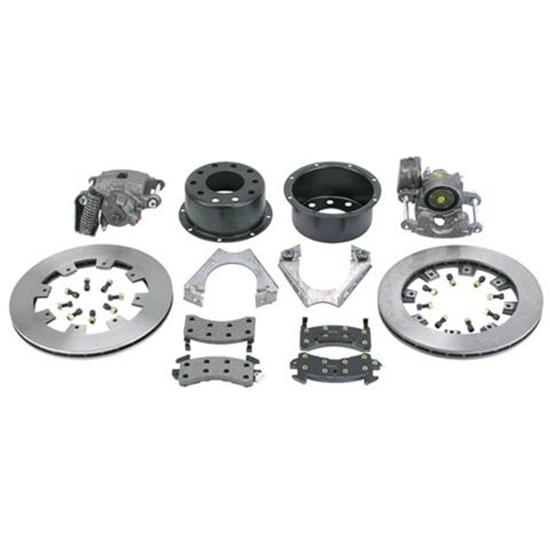 Speedway Rear Disc Brake Kit with Emergency Brake, 1.94 Inch Backspace Speedway Rear Disc Brake Kit with Emergency Brake, 1.94 Inch Backspace