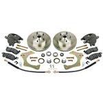 Mustang II Complete 11 Inch Front Disc Brake Kit, 5 on 4-3/4 Inch