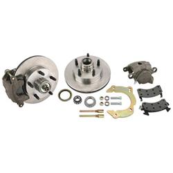 Front Disc Brake Kit, GM Metric/Mustang II to 1949-54 Chevy Spindle, 5 on 4-3/4