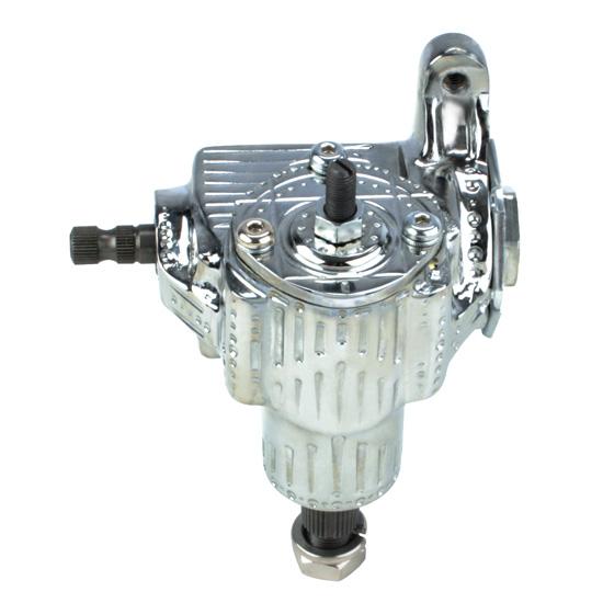 Flaming River FR1500TC Chrome Tech-V Vega Steering Box Flaming River FR1500TC Chrome Tech-V Vega Steering Box