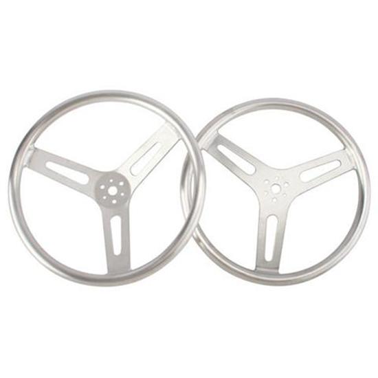 15 Inch Standard Flat Aluminum Steering Wheel