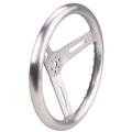 15 Inch Pro-Grip Aluminum Steering Wheel, Dish