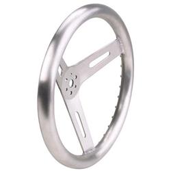 15 Inch Pro-Grip Aluminum Steering Wheel, Dish