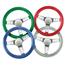 Metalflake Steering Wheels, 9-3/4 Inch Metalflake Steering Wheels, 9-3/4 Inch