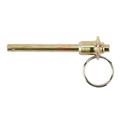1/4 Inch Quick Release Ball Lock Dowel Pin, Steel Body, 2 Inch Grip