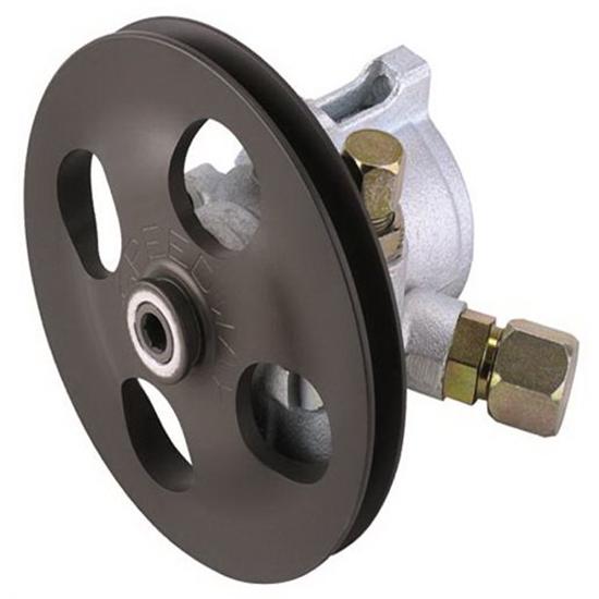 Speedway Steel Power Steering Pump with Pulley Speedway Steel Power Steering Pump with Pulley