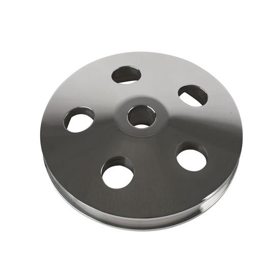 Unisteer 8020630 Polished V-Belt Pulley for Aluminum Pumps