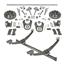 Gasser Straight Axle, Ford Spindle and Brake Kits, 52-1/4 Hub-to-Hub Gasser Straight Axle, Ford Spindle and Brake Kits, 52-1/4 Hub-to-Hub