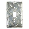 Diamond Plate Single Switch Cover