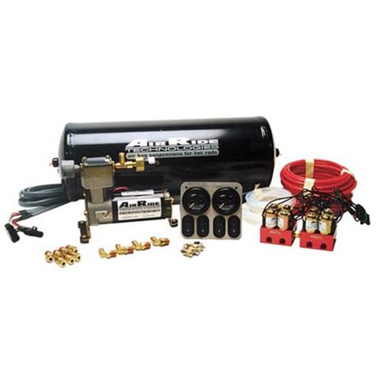 RideTech 30154000 Air Ride Suspension RidePro 4-Wheel Compressor Kit RideTech 30154000 Air Ride Suspension RidePro 4-Wheel Compressor Kit