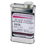 Tech Line Coatings Black Satin Ceramic Header Coating, 12 oz.
