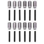 Halibrand Rear End Nuts and Studs - Set of 12