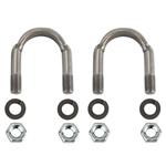 Universal Drive Shaft U-Bolts, 1-1/16 Inch Cap