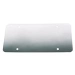 Smooth Stainless License Plate Back