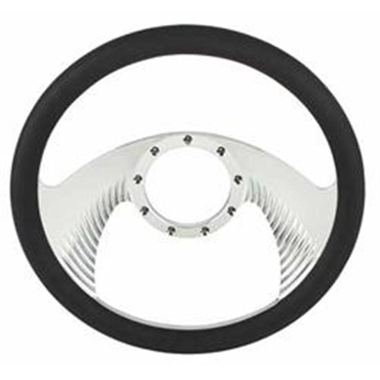 Chrome Plated Billet Wings Style Steering Wheel