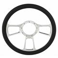 Chrome Plated Billet T-Style Steering Wheel