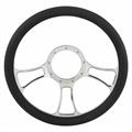 Chrome Plated Billet Trinity Style Steering Wheel