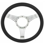 Chrome Plated Billet Banjo Style Steering Wheel