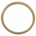 Beige Leather Steering Wheel Wrap