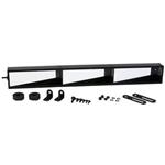 3-Panel Racing Wide Angle Rear View Mirror, 20 Inches Wide