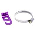 Aluminum Helmet Hook with Clamp