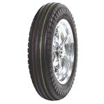 Coker Tire 72230 Firestone Ribbed Front Tire, 5.00-16