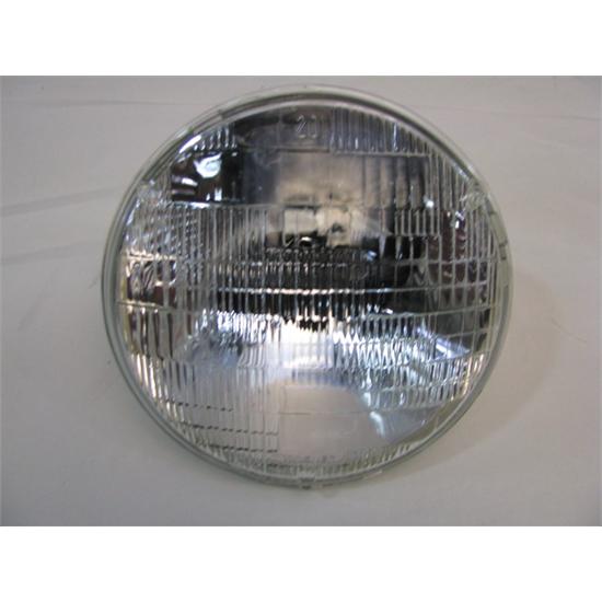12 Volt 7 Inch Round Hi/Low Sealed Beam Headlight, Replacement Bulb 12 Volt 7 Inch Round Hi/Low Sealed Beam Headlight, Replacement Bulb