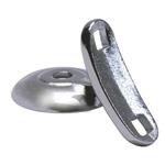 Model T Side Brackets for 9-1/2 Inch Lamp, Chrome