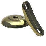 Model T Side Brackets for 9-1/2 Inch Lamp, Brass