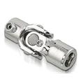 Sweet Mfg Chrome Steering U-Joint, 3/4 Inch DD to 3/4 Inch DD, Universal