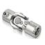 Sweet Mfg Chrome Steering U-Joint, 3/4 Inch DD to 3/4 Inch DD, Universal Sweet Mfg Chrome Steering U-Joint, 3/4 Inch DD to 3/4 Inch DD, Universal