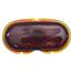 1942-1948 Ford Red Glass Tail Light Lens, Passenger Car 1942-1948 Ford Red Glass Tail Light Lens, Passenger Car